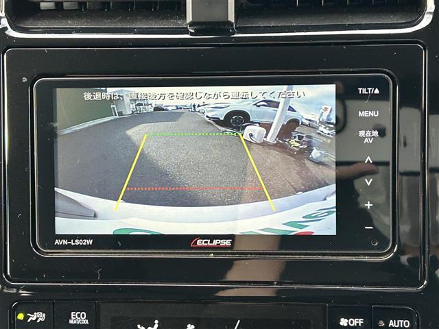 プリウス Ｓセーフティプラス　社外ＳＤナビ　ＣＤ　ＤＶＤ　ＢＴ　フルセグＴＶ　バックカメラ　社外ドライブレコーダー　社外１５インチＡＷ　レーダークルーズコントロール　レーンディパーチャートアラート　オートハイビーム　ＬＥＤライト（4枚目）