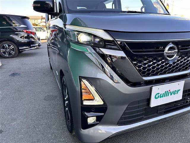 ルークス ハイウェイスターGタボアバンクロムプロパイロットED プロパイロット アラウンドビューモニター 純正9インチナビ ドライブレコーダー 両側ハンズフリーパワースライドドア シートヒーター エマージェンシーブレーキ 車線逸脱警報 コーナーセンサー LED(38枚目)