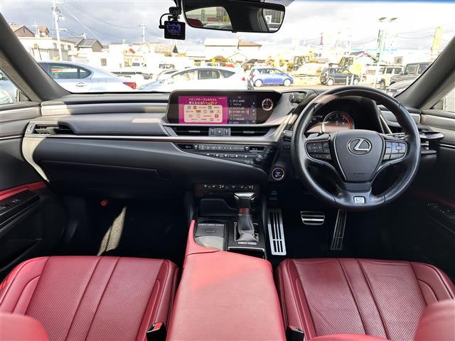 ES ES300h Fスポーツ ムーンルーフ セーフティシステムプラス BSM レーダークルーズコントロール 純正ナビ バックカメラ ETC ドライブレコーダー L_texシート シートヒーター/ベンチレーション 3眼フルLED(3枚目)