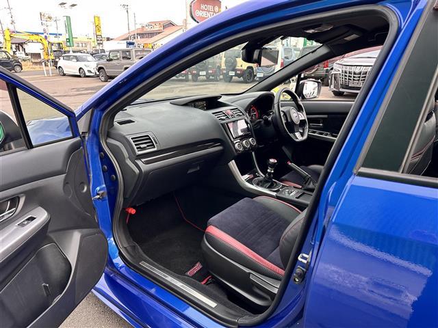 WRX STI STI フロントスポイラー リアスポイラー アドバンスドセイフティパッケージ リヤビークルディテクション ハイビームアシスト 社外ナビ サイドビューモニター ETC 車高調 純正18インチAW LEDライト(30枚目)
