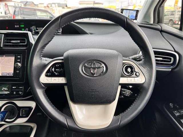 プリウス Aツーリングセレクション セーフティセンス レーダークルーズコントロール BSM パーキングアシスト 純正ナビ バックカメラ ドライブレコーダー ETC ヘッドアップディスプレイ 合皮シート シートヒーター 純正17インチAW(21枚目)