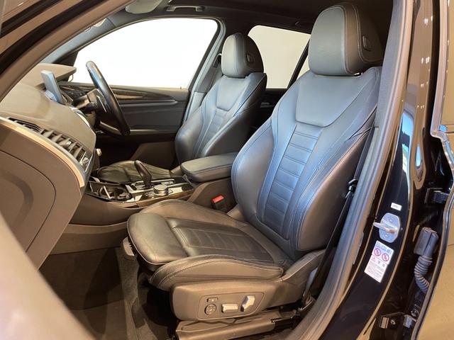 X3 xDrive 20d Mスポーツ 黒レザーシート 全席シートヒーター パワーシート ナビ 360°カメラ フルセグTV HUD CD/DVD ACC BSM LKA パワーバックドア コンフォートアクセス 純正19inchAW ETC(30枚目)