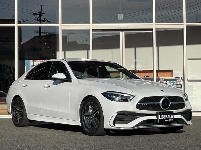 Cクラス C220dアバンギャルド AMGライン ナビ 360°カメラ フルセグ デジタルLED アンビエントライト ハーフレザー シートヒーター パワーシート パワートランク ACC ステアリングアシスト BSM スマートキー 純正18inchAW(37枚目)