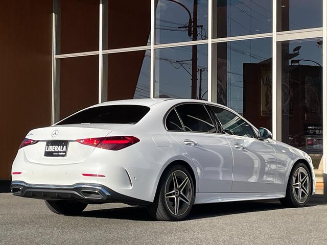 Cクラス C220dアバンギャルド AMGライン ナビ 360°カメラ フルセグ デジタルLED アンビエントライト ハーフレザー シートヒーター パワーシート パワートランク ACC ステアリングアシスト BSM スマートキー 純正18inchAW(41枚目)