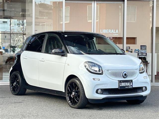 スマートフォーフォー ターボ ガラスルーフ 黒革 Panasonicナビ(CN-G1000VD) 純正オーディオ パドルシフト 前席シートヒーター 後ソナー キーレスキー 純正16インチAW(35枚目)