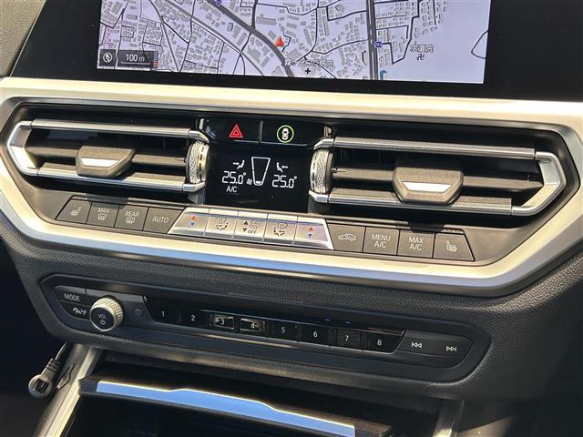3シリーズ 320d xDrive Mスポーツ 黒革 ハイラインPKG ACC/BSM アンビエントライト 360°カメラシステム メモリ付パワーシート 前席シートヒーター フットトランクオープナー ワイヤレスチャージング 純正18インチAW(7枚目)