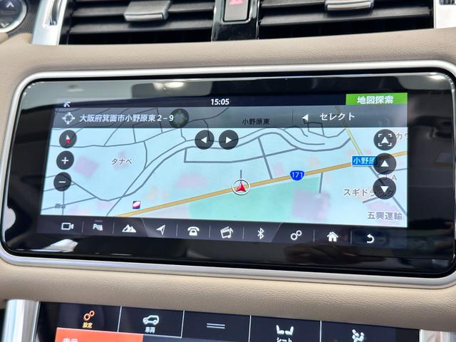 レンジローバースポーツ ＳＥ　３６０度カメラ／白革シート／フルセグ／ＡＣＣ／純正ナビ／パワーシート／エアサス／ＥＴＣ／ダブルエアコン／ブラインドスポット／ＬＥＤライト／シートヒーター／電動リアゲート／レーンキープ／純２１インチＡＷ（36枚目）