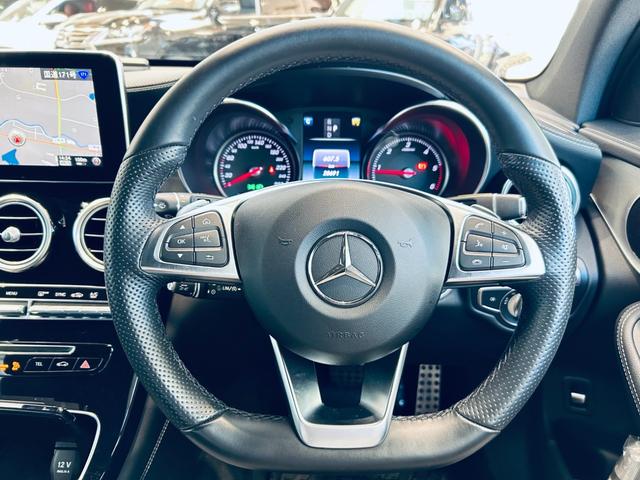 ＧＬＣ ＧＬＣ２２０ｄ　４マチックスポーツ（本革仕様）　レーダーセーフティＰ／ＨＵＤ／メモリパワーシート／シートヒーター／ナビ／ＴＶ／３６０カメラ／ＥＴＣ／ドラレコ／純１９インチＡＷ／ＬＥＤヘッドライト／電動リアゲート／ＢＳＭ（27枚目）