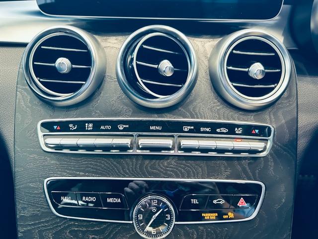Ｃクラス Ｃ２００アバンギャルド　ＡＭＧライン　レーダーセーフティＰ　純正ナビ　ＴＶ　バックカメラ　ａｐｐｌｅｃａｒｐｌａｙ　純正１８インチＡＷ　ＬＥＤヘッドライト　ＡＣＣ　ＢＳＭ　クリアランスソナー　黒革　メモリパワーシート　シートヒーター（66枚目）
