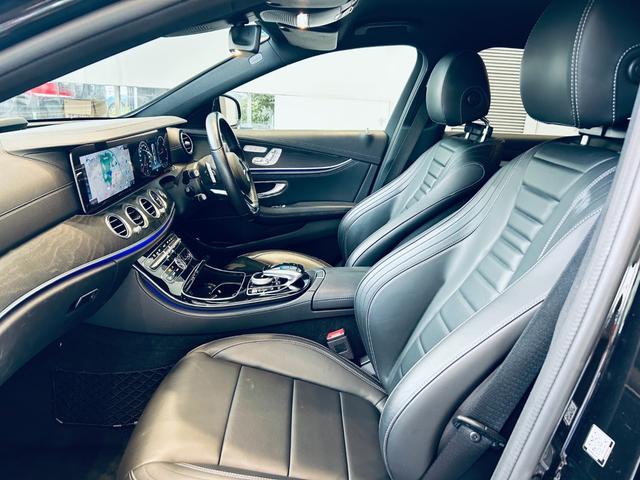 Eクラス E220d アバンギャルド AMGライン レザーEXC レーダーセーフティ 1オーナー HUD Burmeste 純ナビ TV 360° carplay ACC 純19インチAW LED アンビエントライト 黒革 メモリパワーシートヒーター(46枚目)