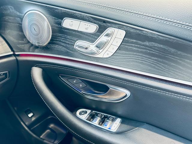 Eクラス E220d アバンギャルド AMGライン レザーEXC レーダーセーフティ 1オーナー HUD Burmeste 純ナビ TV 360° carplay ACC 純19インチAW LED アンビエントライト 黒革 メモリパワーシートヒーター(52枚目)