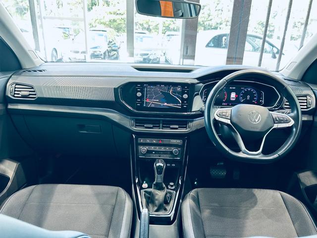 T-クロス TSI 1stプラス ワンオーナー ACC 純正ナビ TV バックカメラ applecarplay 純正18インチAW LEDヘッドライト ハーフ革 ルーフレール ワイヤレス充電 パドルシフト クリアランスソナー(2枚目)