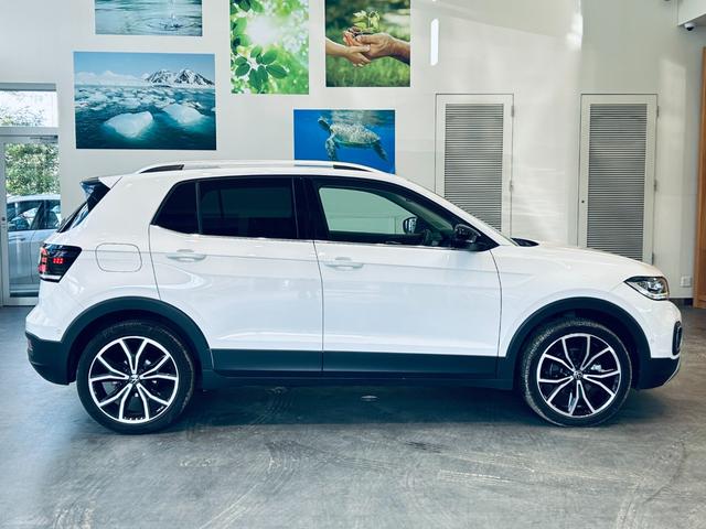 T-クロス TSI 1stプラス ワンオーナー ACC 純正ナビ TV バックカメラ applecarplay 純正18インチAW LEDヘッドライト ハーフ革 ルーフレール ワイヤレス充電 パドルシフト クリアランスソナー(6枚目)