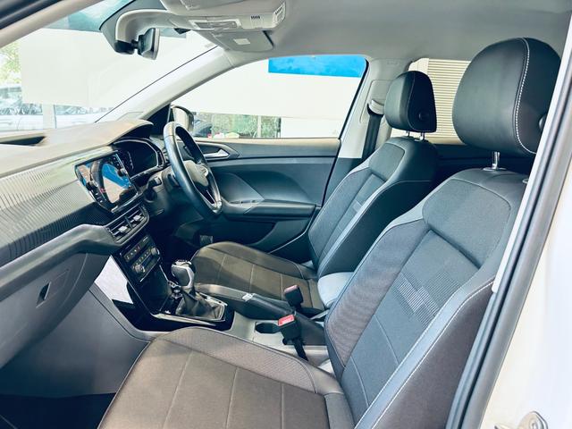 T-クロス TSI 1stプラス ワンオーナー ACC 純正ナビ TV バックカメラ applecarplay 純正18インチAW LEDヘッドライト ハーフ革 ルーフレール ワイヤレス充電 パドルシフト クリアランスソナー(44枚目)