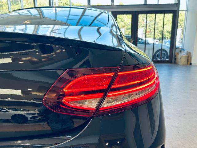 Cクラス C180クーペスポーツレザーエクスクルシブパッケージ レーダーセーフティ パノラマSR HUD ACC 純正ナビ TV バックカメラ applecarplay 純正19インチAW LEDヘッドライト BSM 赤革 メモリ付きパワーシート シートヒーター(15枚目)