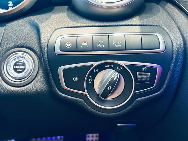 Cクラス C180クーペスポーツレザーエクスクルシブパッケージ レーダーセーフティ パノラマSR HUD ACC 純正ナビ TV バックカメラ applecarplay 純正19インチAW LEDヘッドライト BSM 赤革 メモリ付きパワーシート シートヒーター(53枚目)