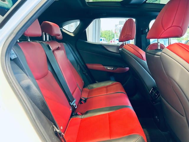 NX NX350h Fスポーツ パノラマSR HUD ACC 純正ナビ 地デジTV 360°カメラ carplay 純20インチAW 三眼LED 電動リアゲート 赤黒革 パワーシート エアシートヒーター ワイヤレス充電 プリクラ(43枚目)