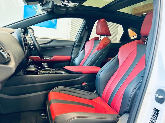 NX NX350h Fスポーツ パノラマSR HUD ACC 純正ナビ 地デジTV 360°カメラ carplay 純20インチAW 三眼LED 電動リアゲート 赤黒革 パワーシート エアシートヒーター ワイヤレス充電 プリクラ(46枚目)