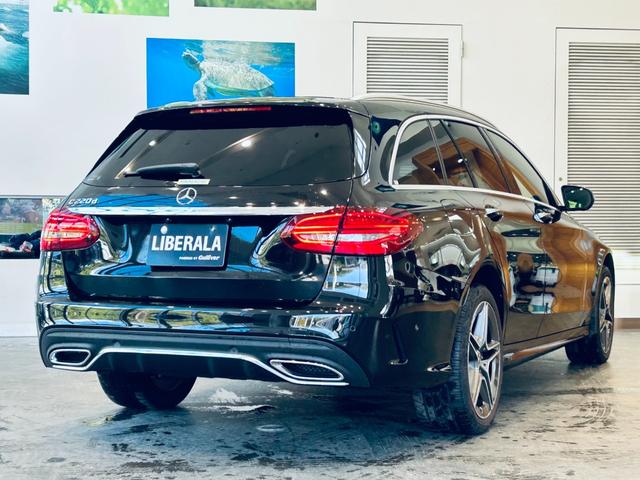 Cクラスステーションワゴン C220dステーションワゴンロレウスEDスポツプラP レザーEXC レーダーセーフティ 1オーナー HUD ACC Burmeste 純正ナビ TV 360°carplay 純18インチAW LED 電動リアゲート 赤革 メモリパワーシート エアシート(7枚目)