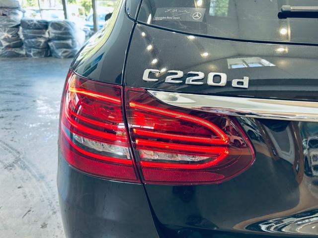 Cクラスステーションワゴン C220dステーションワゴンロレウスEDスポツプラP レザーEXC レーダーセーフティ 1オーナー HUD ACC Burmeste 純正ナビ TV 360°carplay 純18インチAW LED 電動リアゲート 赤革 メモリパワーシート エアシート(18枚目)
