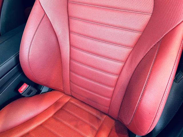 Cクラスステーションワゴン C220dステーションワゴンロレウスEDスポツプラP レザーEXC レーダーセーフティ 1オーナー HUD ACC Burmeste 純正ナビ TV 360°carplay 純18インチAW LED 電動リアゲート 赤革 メモリパワーシート エアシート(47枚目)