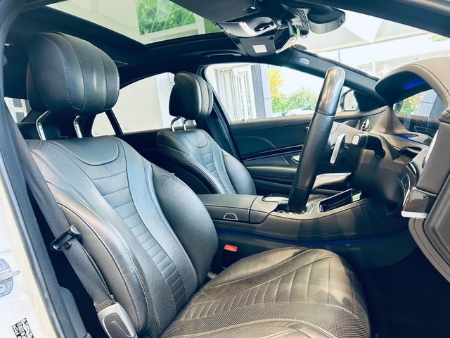 Sクラス S400d スポーツリミテッド レザーEXC レーダーセーフティ 1オーナー パノラマSR HUD ACC Burmeste 純ナビ TV 360°carplay 純20インチAW LED アンビエントライト 黒革 エアシートヒータ(38枚目)