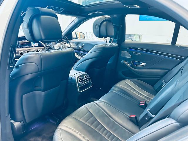 Sクラス S400d スポーツリミテッド レザーEXC レーダーセーフティ 1オーナー パノラマSR HUD ACC Burmeste 純ナビ TV 360°carplay 純20インチAW LED アンビエントライト 黒革 エアシートヒータ(44枚目)