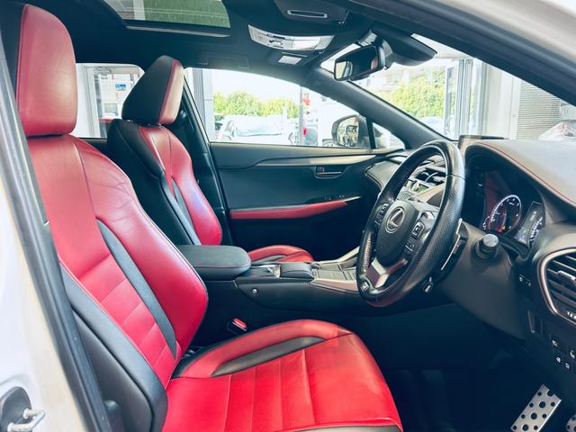 ＮＸ ＮＸ３００　Ｆスポーツ　サンルーフ　ＡＣＣ　純正ナビ　ＴＶ　３６０°　純正１８インチＡＷ　ＬＥＤヘッドライト　電動リアゲート　赤黒革　パワーシート　Ｄシートメモリ　エアシートヒーター　ステアリングヒーター　ＢＳＭ（32枚目）