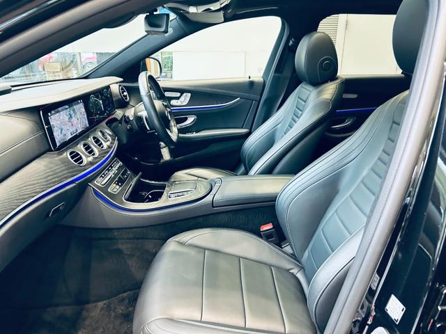 Eクラスステーションワゴン E200 ステーションワゴン スポーツ レザーEXC レーダーセーフティ パノラマSR HUD ACC Burmeste 純ナビ TV 360°carplayイ 純19AW LED アンビエントライト 電動リアゲート 黒革 シートヒーター(44枚目)