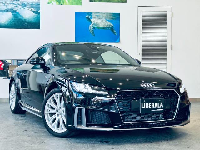 TTクーペ 40TFSI Sラインパッケージ 純正ナビ バックカメラ 純正18インチAW クリアランスソナー サイドアシスト ハーフ革 パワーシート シートヒーター パドルシフト スマートキー ETC ドライブレコーダー USB AUX BT(4枚目)