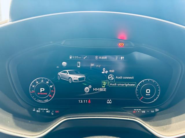 TTクーペ 40TFSI Sラインパッケージ 純正ナビ バックカメラ 純正18インチAW クリアランスソナー サイドアシスト ハーフ革 パワーシート シートヒーター パドルシフト スマートキー ETC ドライブレコーダー USB AUX BT(56枚目)