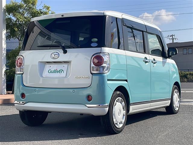 ムーヴキャンバス Xメイクアップ SAII ☆社外ナビ(ワンセグTV/CD,DVD再生)/☆前方ドライブレコーダー/☆両側スライドドア/☆オートライト/☆アイドリングストップ/☆ETC/☆スペアキー(8枚目)