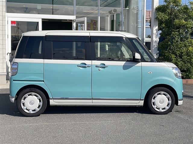 ムーヴキャンバス Xメイクアップ SAII ☆社外ナビ(ワンセグTV/CD,DVD再生)/☆前方ドライブレコーダー/☆両側スライドドア/☆オートライト/☆アイドリングストップ/☆ETC/☆スペアキー(9枚目)