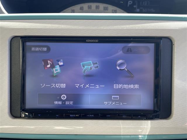 ムーヴキャンバス Xメイクアップ SAII ☆社外ナビ(ワンセグTV/CD,DVD再生)/☆前方ドライブレコーダー/☆両側スライドドア/☆オートライト/☆アイドリングストップ/☆ETC/☆スペアキー(12枚目)