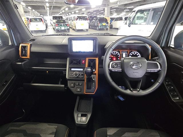 タフト G 禁煙車 ガラスルーフ バックカメラ 衝突被害軽減 車線逸脱警報 誤発進抑制 LEDヘッドランプ 社外ナビTV 前席シートヒーター 純正15インチアルミホイール スマートキー プッシュエンジンスタート(42枚目)