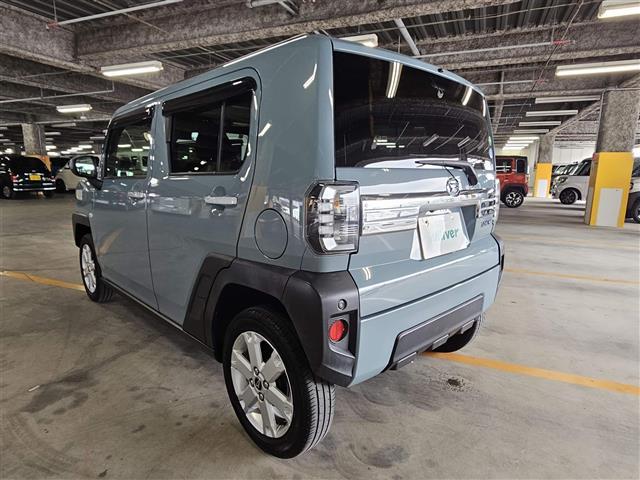 タフト G 禁煙車 ガラスルーフ バックカメラ 衝突被害軽減 車線逸脱警報 誤発進抑制 LEDヘッドランプ 社外ナビTV 前席シートヒーター 純正15インチアルミホイール スマートキー プッシュエンジンスタート(43枚目)