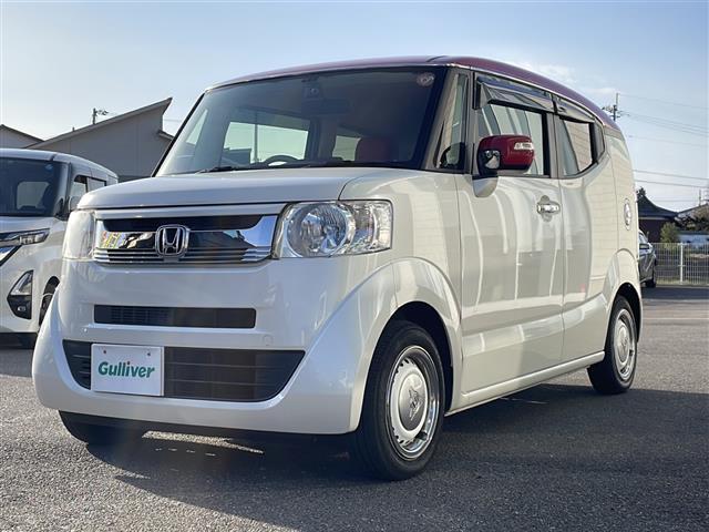 N-BOXスラッシュ G・Lインテリアカラーパッケージ 禁煙車 パナソニック製SDナビ バックカメラ 衝突被害軽減 エマージェンシーストップシグナル ETC LEDヘッドライト オートライト 電格ミラー パーキングブレーキ スマートキー プッシュスタート(4枚目)