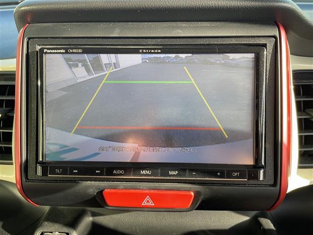 N-BOXスラッシュ G・Lインテリアカラーパッケージ 禁煙車 パナソニック製SDナビ バックカメラ 衝突被害軽減 エマージェンシーストップシグナル ETC LEDヘッドライト オートライト 電格ミラー パーキングブレーキ スマートキー プッシュスタート(13枚目)