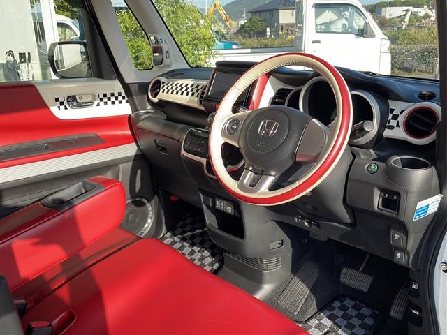 N-BOXスラッシュ G・Lインテリアカラーパッケージ 禁煙車 パナソニック製SDナビ バックカメラ 衝突被害軽減 エマージェンシーストップシグナル ETC LEDヘッドライト オートライト 電格ミラー パーキングブレーキ スマートキー プッシュスタート(28枚目)