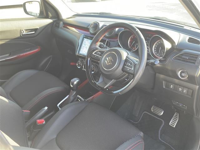 スイフトスポーツ ベースグレード ☆純正SDナビ(フルセグTV/CD,DVD再生/BT)/☆アラウンドビューモニター/☆シートヒーター/☆ローダウン/☆HKSマフラー/☆ビルトインETC/☆純正フロアマット/☆オートライト(28枚目)