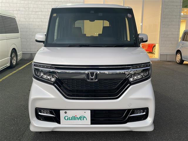 Ｎ－ＢＯＸカスタム Ｇ・Ｌターボホンダセンシング　純正８インチディーラーＯＰナビ（フルセグＴＶ／ＣＤ，ＤＶＤ／ＢＴ）／バックカメラ／ドライブレコーダー／両側パワースライドドア／コーナーセンサー／ビルトインＥＴＣ／オートライト／ターボ（3枚目）