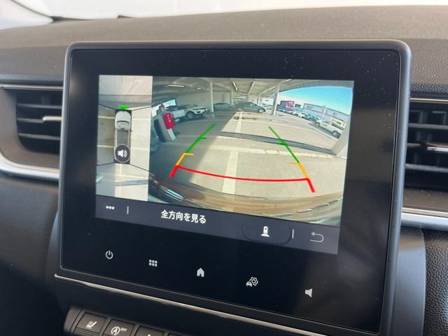 キャプチャー インテンス 純正HDDナビ 360°カメラ ETC Bluetooth/USB 運転席パワーシート 運転席/助手席シートヒーター ルーフレール オートライト コーナーセンサー 横滑り防止装置 電動格納ミラー(8枚目)