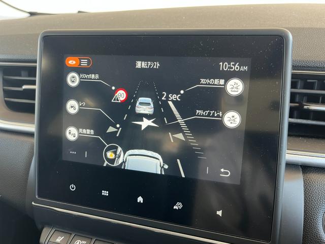 キャプチャー インテンス 純正HDDナビ 360°カメラ ETC Bluetooth/USB 運転席パワーシート 運転席/助手席シートヒーター ルーフレール オートライト コーナーセンサー 横滑り防止装置 電動格納ミラー(9枚目)