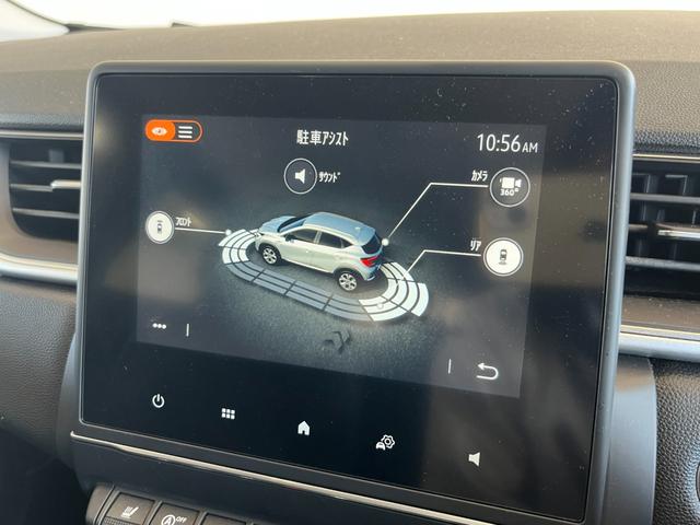 キャプチャー インテンス 純正HDDナビ 360°カメラ ETC Bluetooth/USB 運転席パワーシート 運転席/助手席シートヒーター ルーフレール オートライト コーナーセンサー 横滑り防止装置 電動格納ミラー(10枚目)