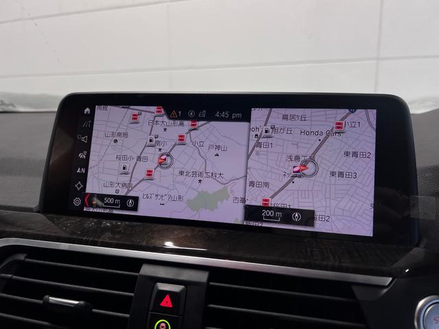 Ｘ３ ｘＤｒｉｖｅ　２０ｄ　Ｍスポーツ　純正メーカーナビ　フルセグＴＶ　全周囲カメラ　アクティブクルーズコントロール　ステアリング・レーンキープアシスト　ブラインドスポットアシスト　純正ＬＥＤヘッドライト　ブラックレザーシート（6枚目）