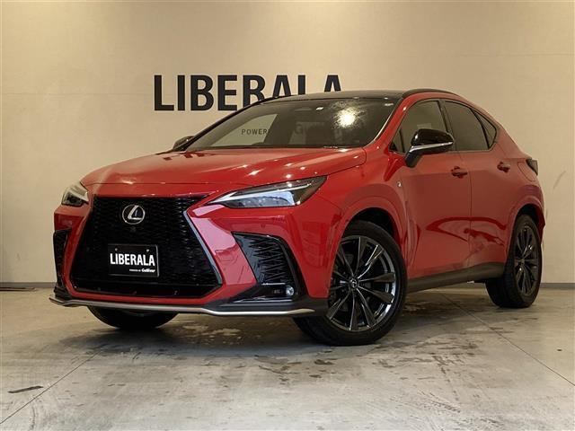 レクサス NX NX350h Fスポーツ サンルーフ 純正ナビの レクサス NX NX350h Fスポーツ サンルーフ 純正ナビの