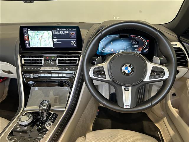 8シリーズ 840i カブリオレ エクスクルーシブ Mスポーツ 360°カメラ コーナーセンサー 革シート シートヒーター ハンドルヒーター シートクーラー Aクルーズコントロール Mサスペンション ヘッドアップディスプレイ スカイスクレーパーグレー ドラレコ(6枚目)