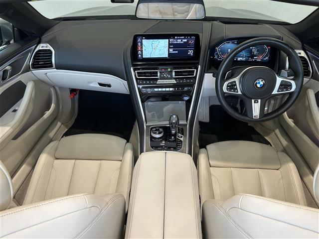 8シリーズ 840i カブリオレ エクスクルーシブ Mスポーツ 360°カメラ コーナーセンサー 革シート シートヒーター ハンドルヒーター シートクーラー Aクルーズコントロール Mサスペンション ヘッドアップディスプレイ スカイスクレーパーグレー ドラレコ(42枚目)