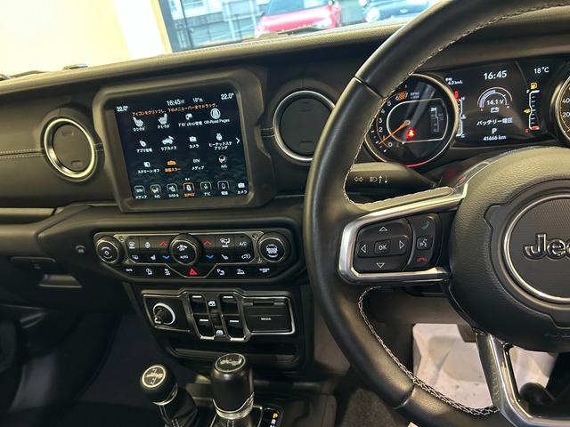 ジープ・ラングラーアンリミテッド サハラ 黒革シート シートヒーター ハンドルヒーター 防眩ミラー 純正ナビ フルセグTV Bluetooth バックカメラ クルーズコントロール パーキングセンサー! ETC オートライト LEDヘッドランプ(35枚目)