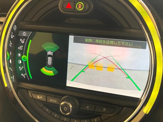 MINI ワン シートヒーター! 純正ナビ バックカメラ コーナーセンサー パーキングアシスト インテリジェントセーフティ ETC 前後ドライブレコーダー 衝突警告 LED ユニオンジャックテールライト スマートキー(16枚目)